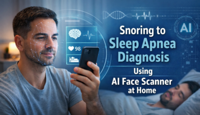 Ai face scanner for sleep apnea