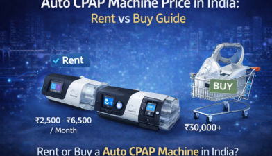 Auto CPAP machine price in India