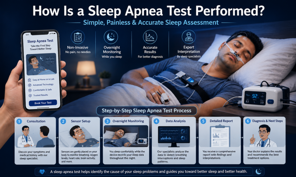 How Is a Sleep Apnea Test Performed